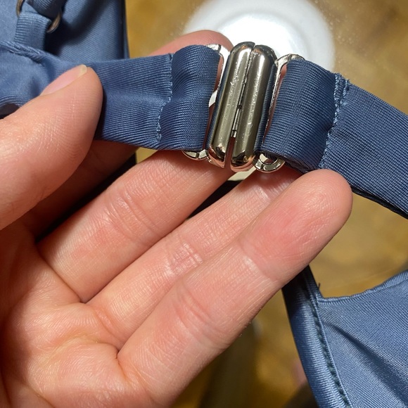 Shein bikini top (S) in pale blue/gray - Picture 3 of 4